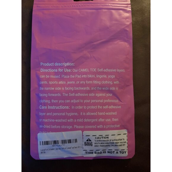 Camel Not Self-Adhesive Camel Toe Concealer M/L For Swimwear & Activewear - Picture 3 of 3